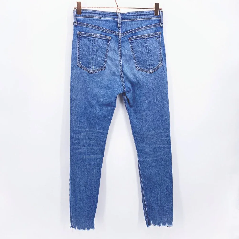 Rag & Bone Nina High‎ Rise Ankle Skinny Jeans